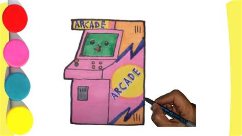 arcade machine cnc drawings|easy arcade drawing.